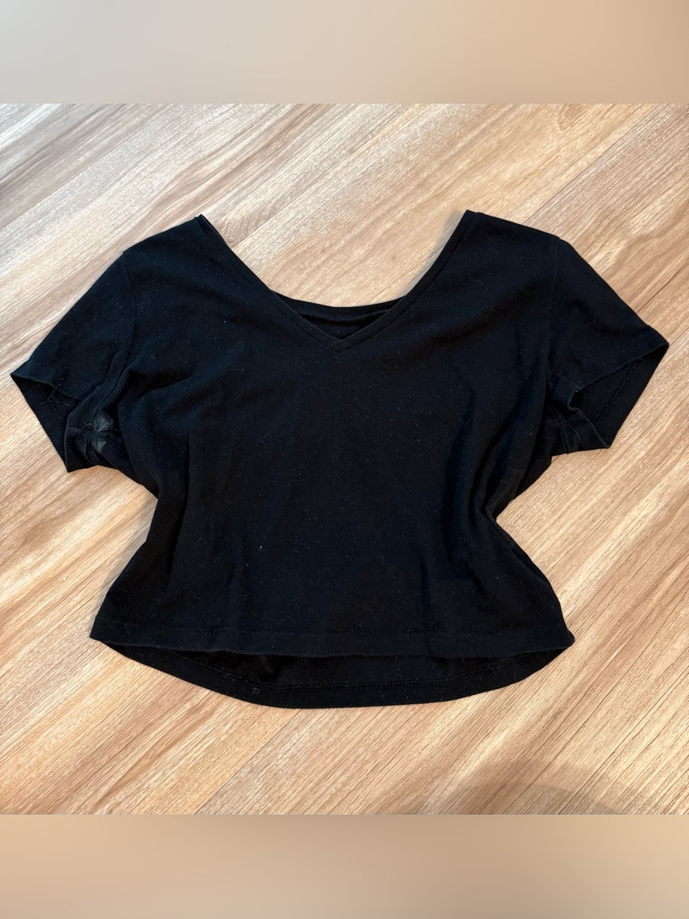 Black Crop Top